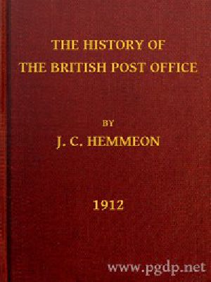 [Gutenberg 42983] • The History of the British Post Office